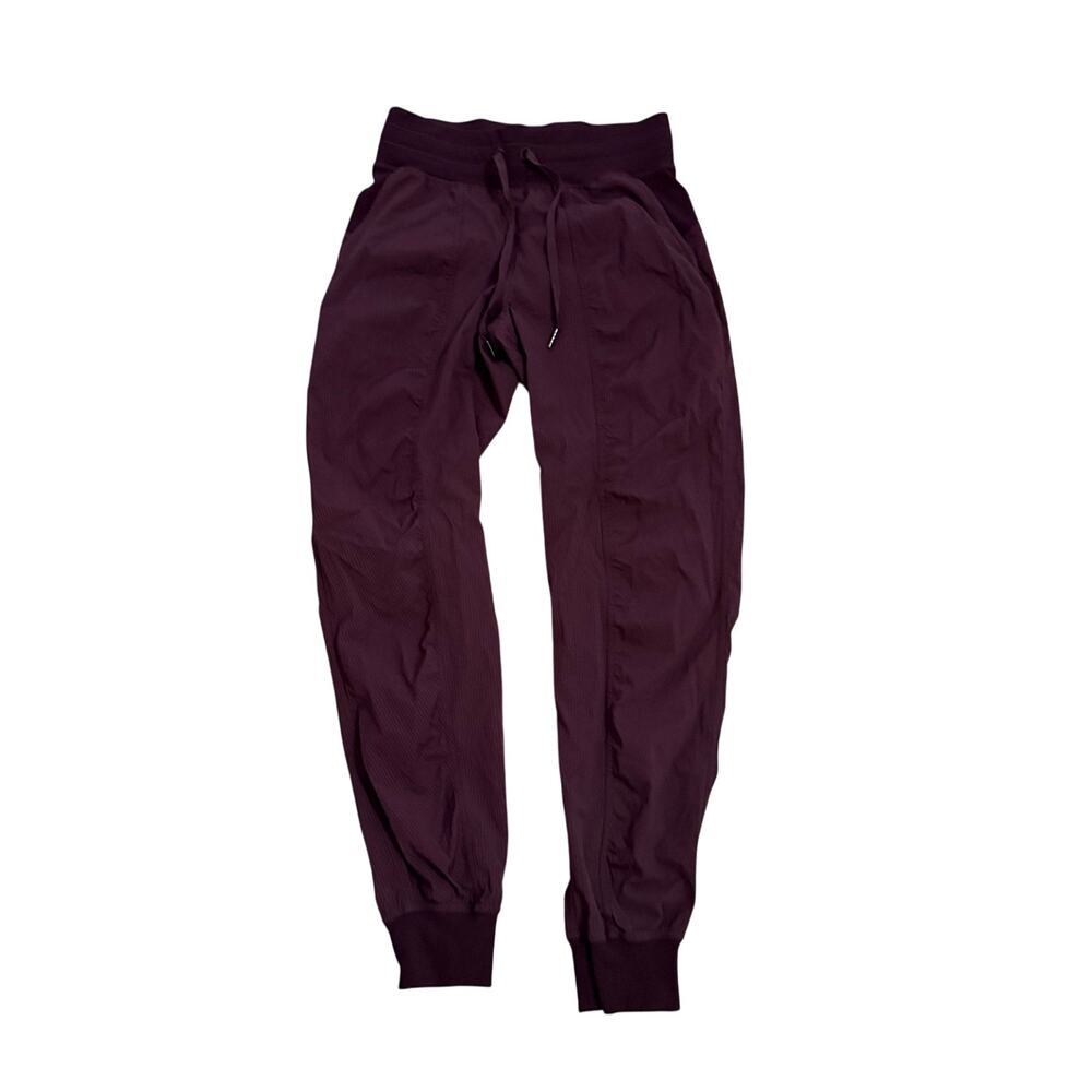Lululemon Ready to Rulu Jogger High-Rise buttery soft sz 4 Deep burgundy/plum
